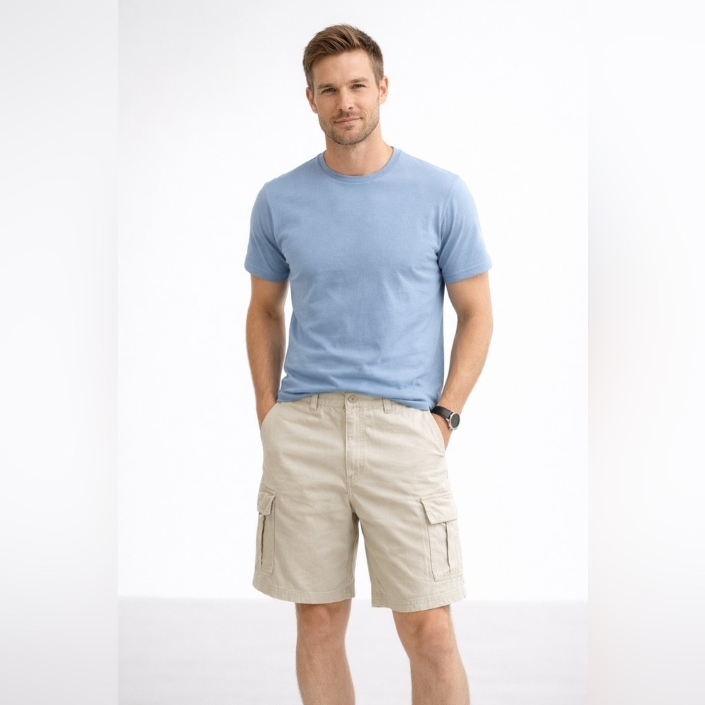 Columbia Mens Cargo Shorts Sz 40 Khaki Cotton Military Gorpcore Preppy
